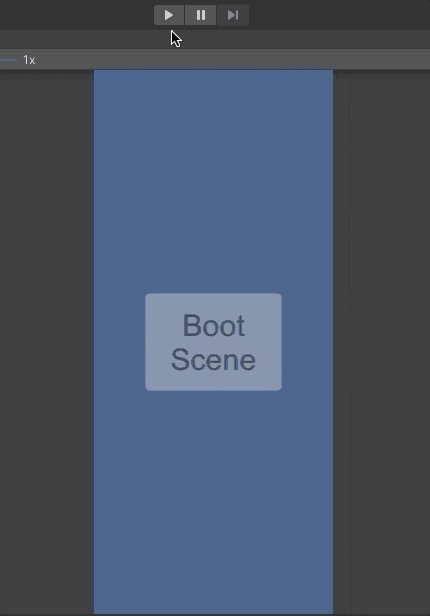Test boot scene